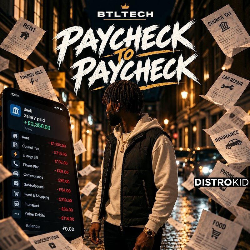 Artwork for Paycheck to Paycheck by BTLTECH